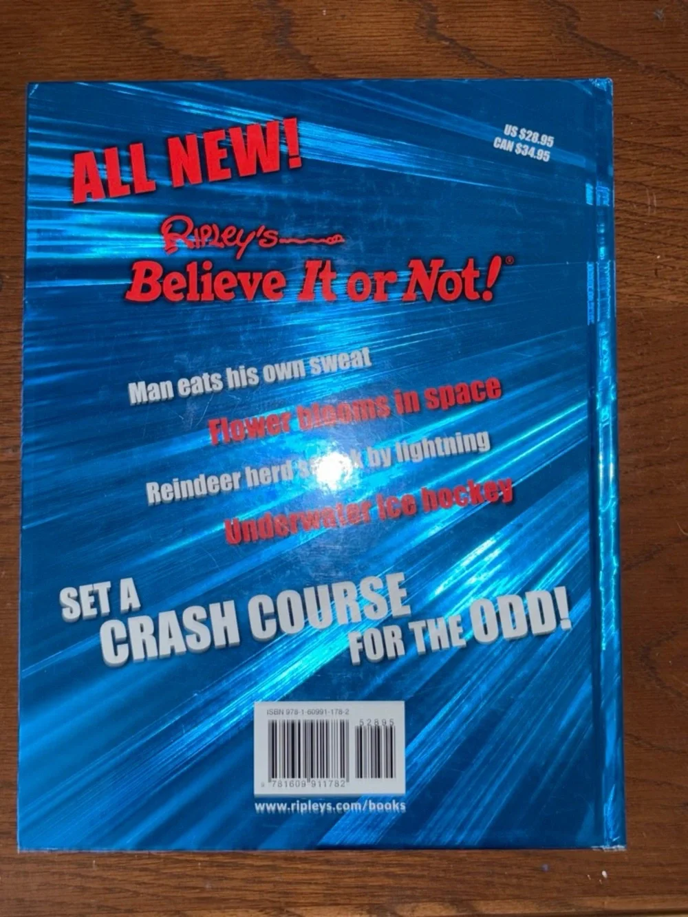 Ripley’s Shatter Your Senses! - Blue Educational Book